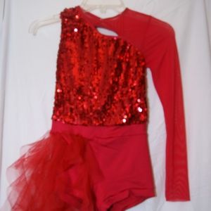 Red Jazz Costume